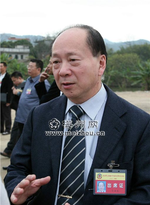 香港梅州联会副会长刁森发:努力说服港商来梅